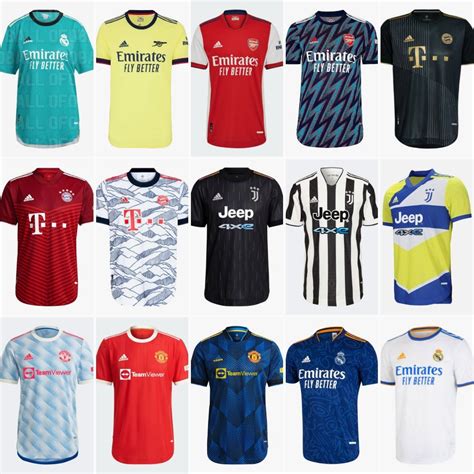 adidas team jerseys